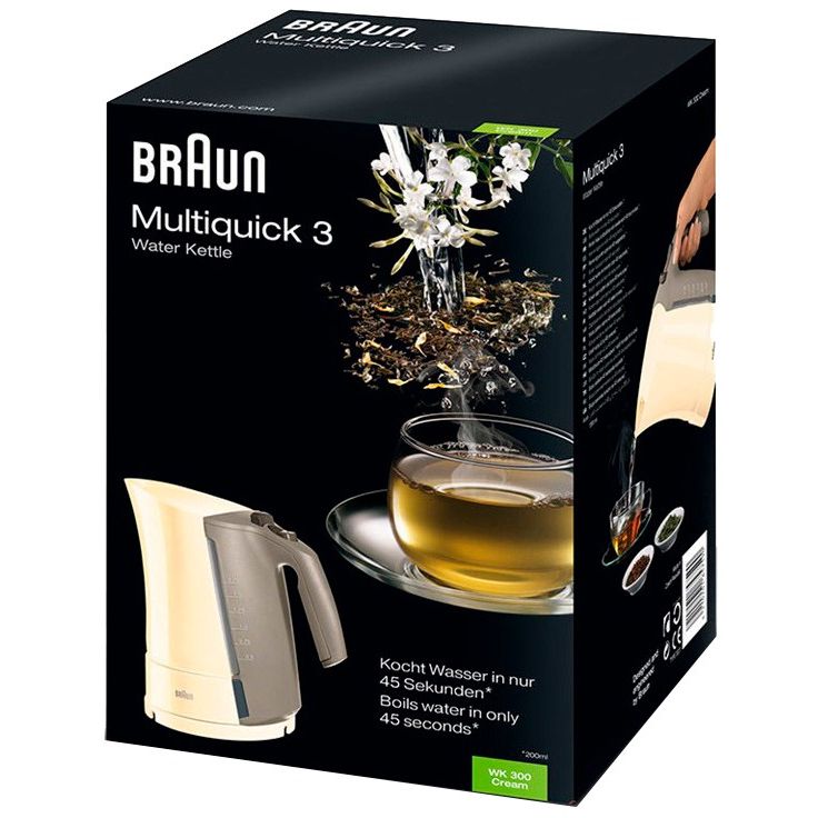 Электрочайник Braun WK 300 cream 1.7 л (00000010033) - фото 4