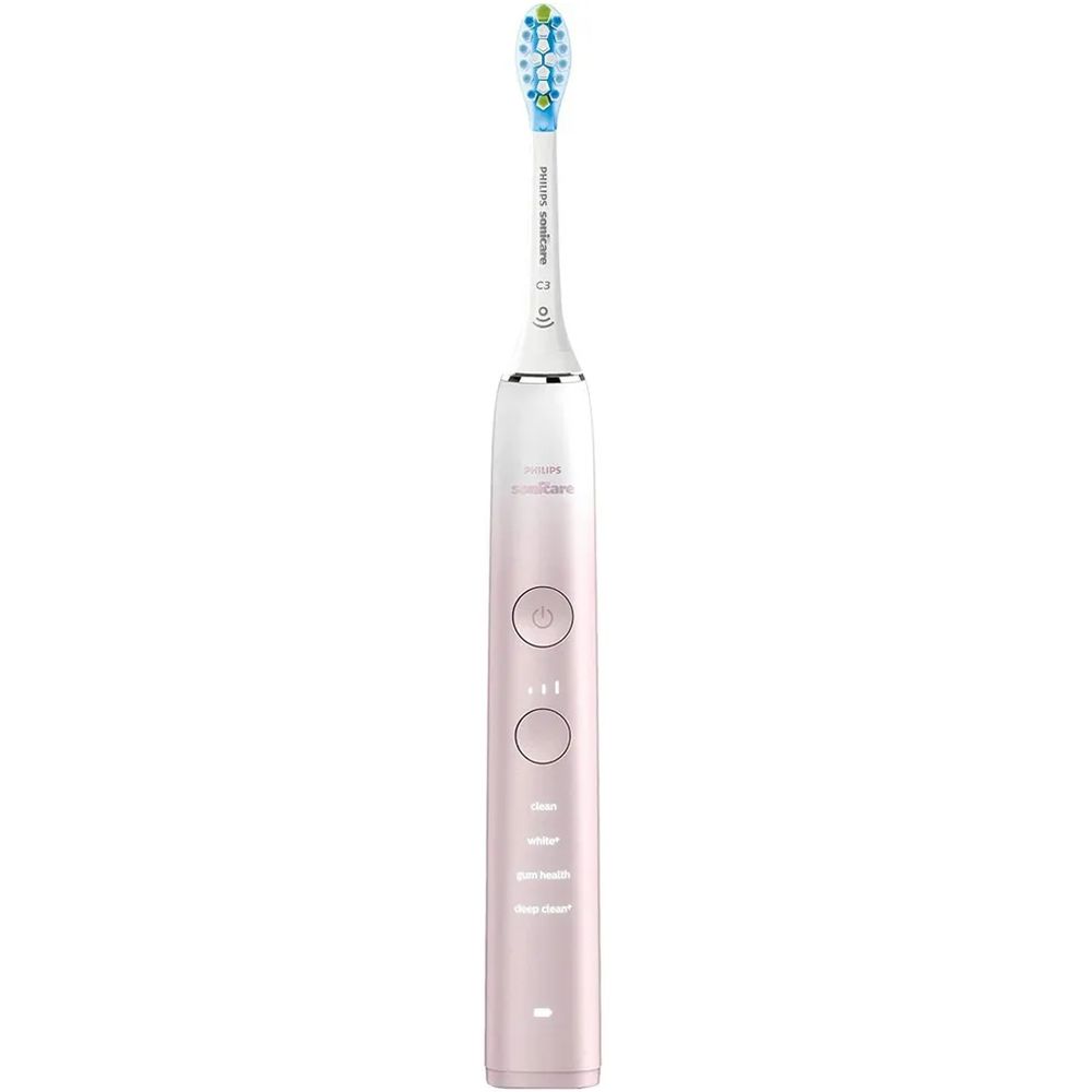 Электрическая зубная щетка Philips Sonicare DiamondClean 9000 Series розовая (HX9911/84) - фото 2