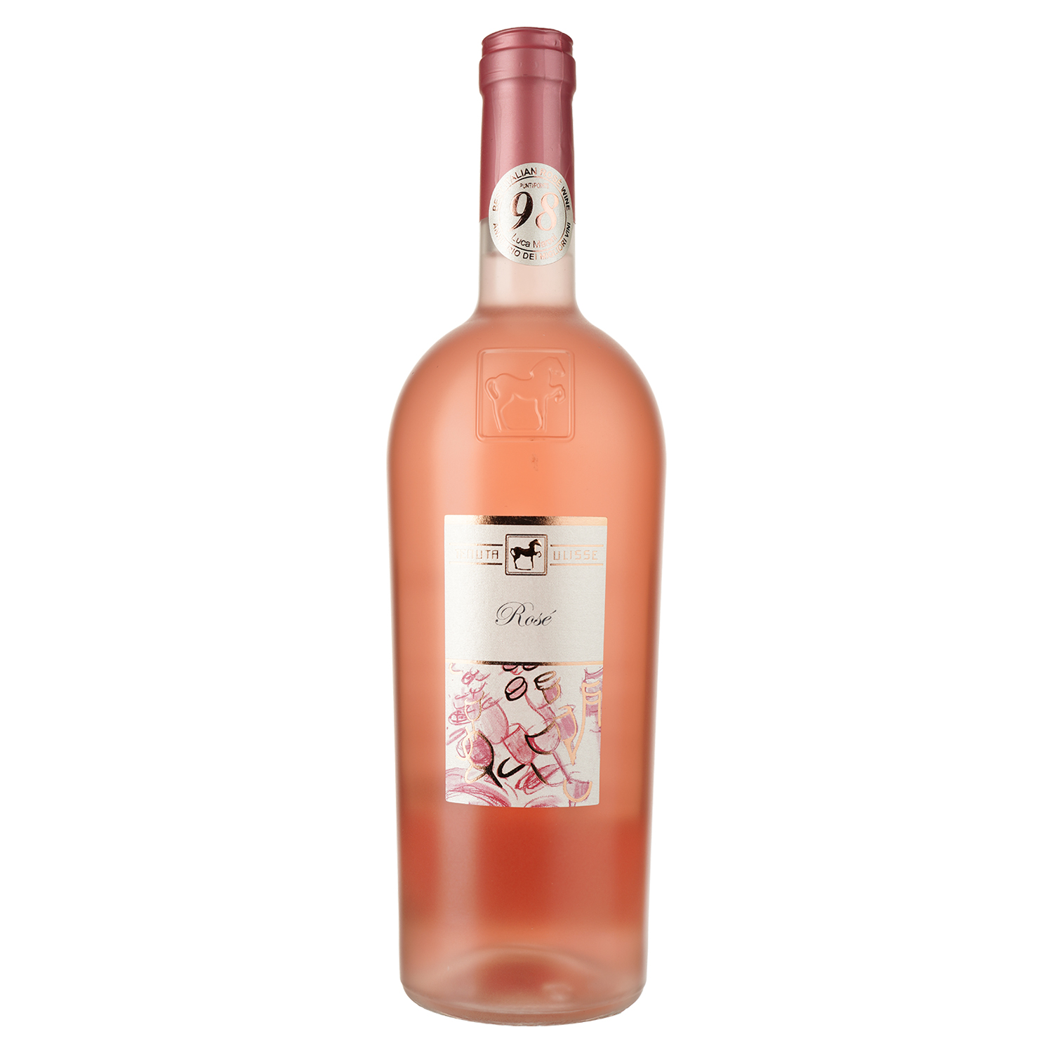 Вино Ulisse Rosè, рожеве, сухе, 13%, 0,75 л - фото 1