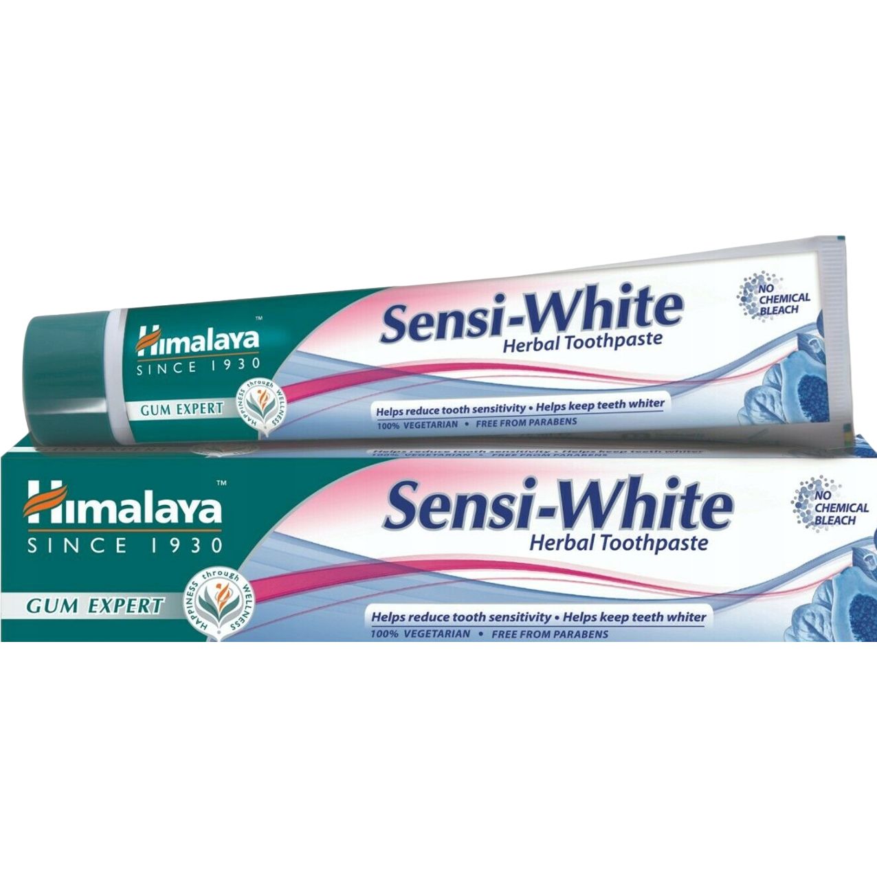 Зубна паста Himalaya Herbals Sensi-White комплексний догляд з відбілюванням для чутливих зубів 75 мл - фото 1