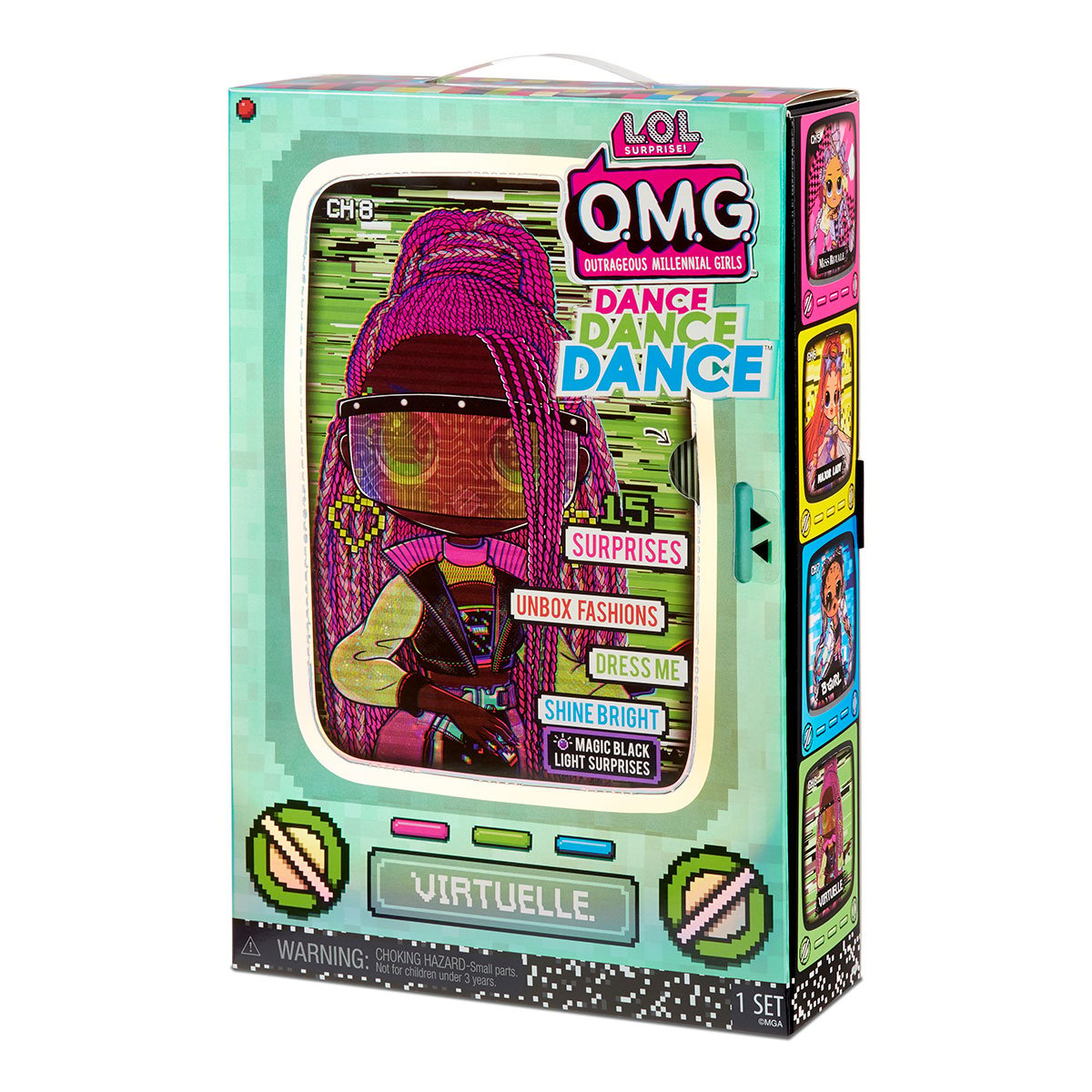 Игровой набор с куклой L.O.L. Surprise O.M.G. Dance Виртуаль (117865) - фото 4