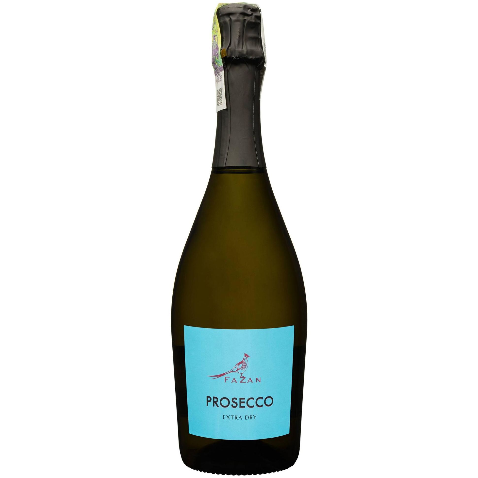 Вино ігристе Fazan Prosecco Vino Spumante Extra Dry біле єкстра сухе 0.75 л - фото 1