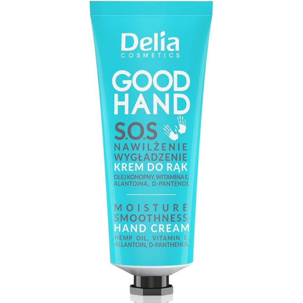 Крем для рук Delia Cosmetics Good Hand Зволожуючий і розгладжуючий 75 мл - фото 1