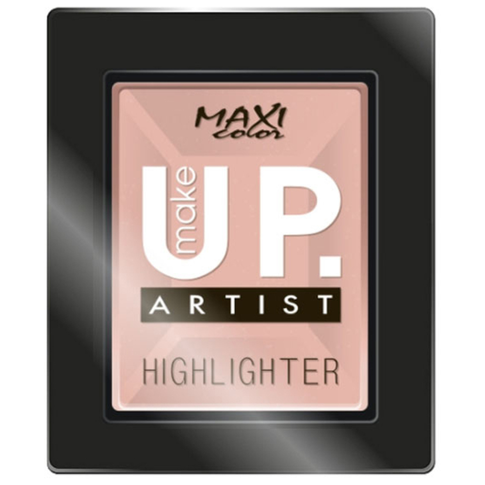 Хайлайтер компактний Maxi Color Make Up Artist тон 02 Сонячне сяйво 8 г - фото 1