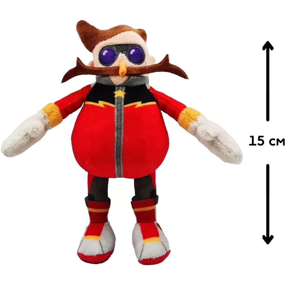 М'яка іграшка Sonic Prime Лікар Егман, 15 см (SON7004E) - фото 2