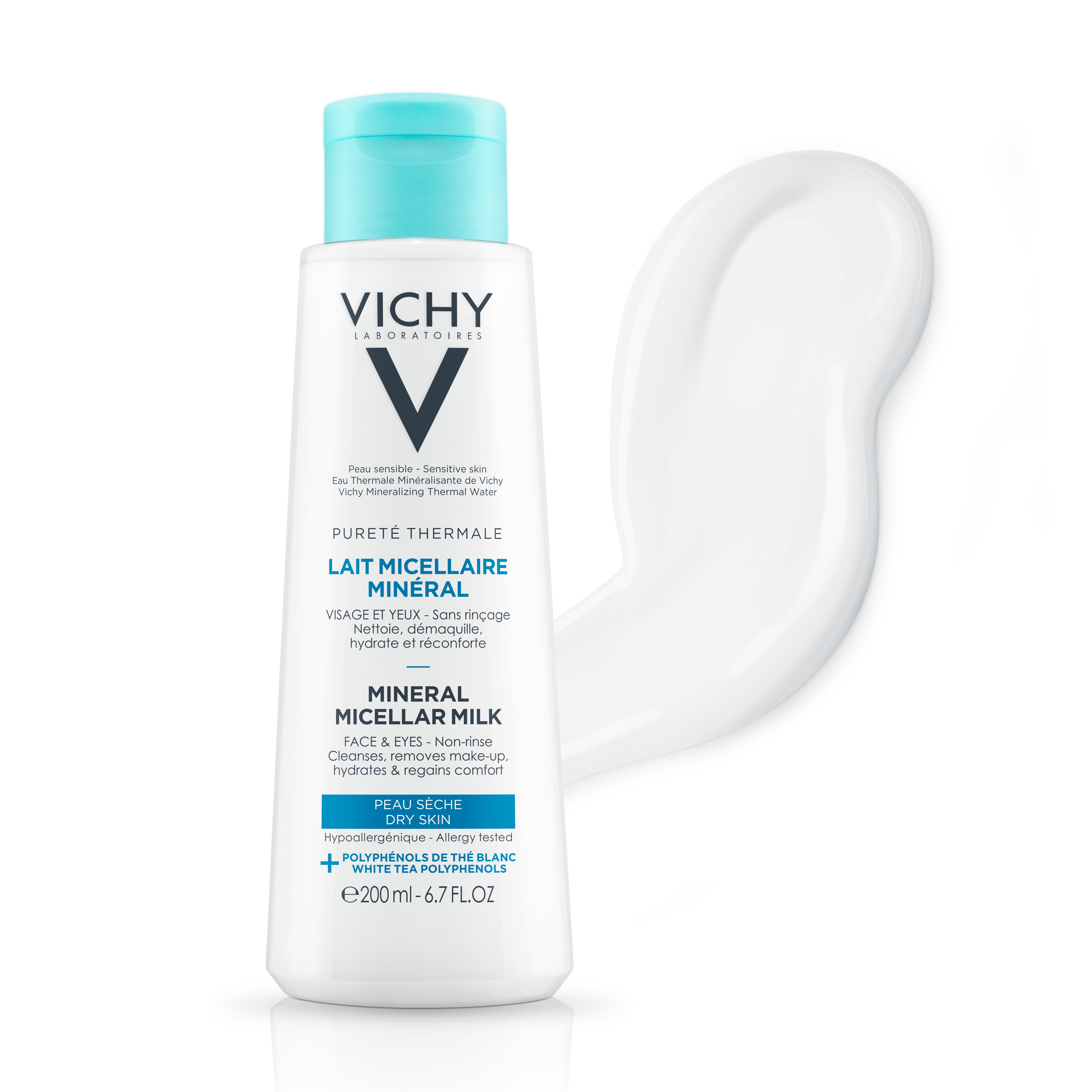 Міцелярне молочко Vichy Purete Thermale, для сухої шкіри, 200 мл - фото 3