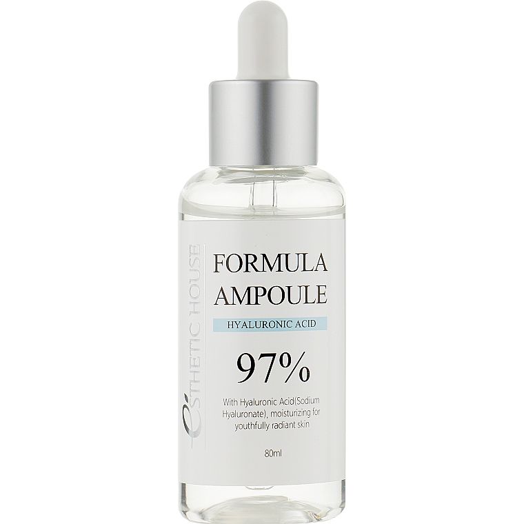 Сироватка Esthetic House Formula Ampoule Hyaluronic Acid відновлююча з гіалуроновою кислотою 80 мл - фото 2