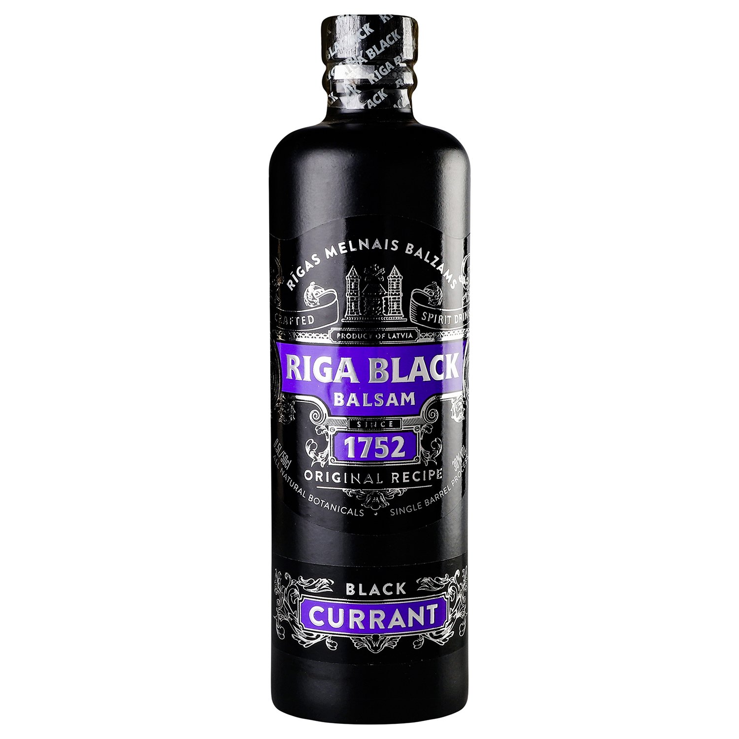 Бальзам Riga Black Balsam Чорна смородина, 30%, 0,5 л (434614) - фото 1