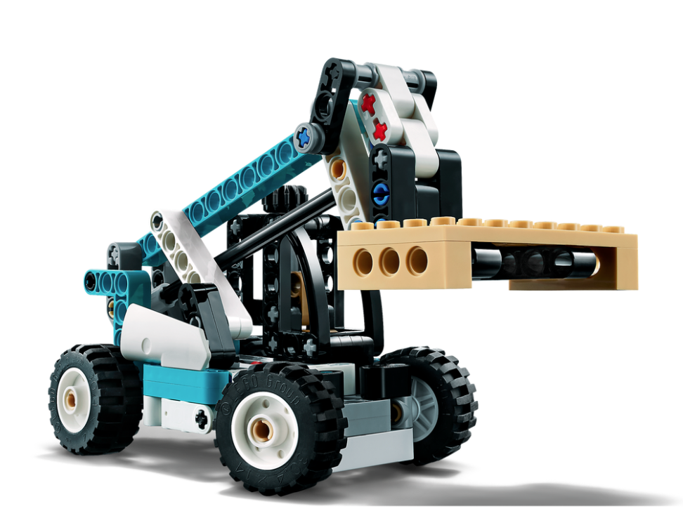Конструктор LEGO Technic Телескопический погрузчик, 143 детали (42133) - фото 4