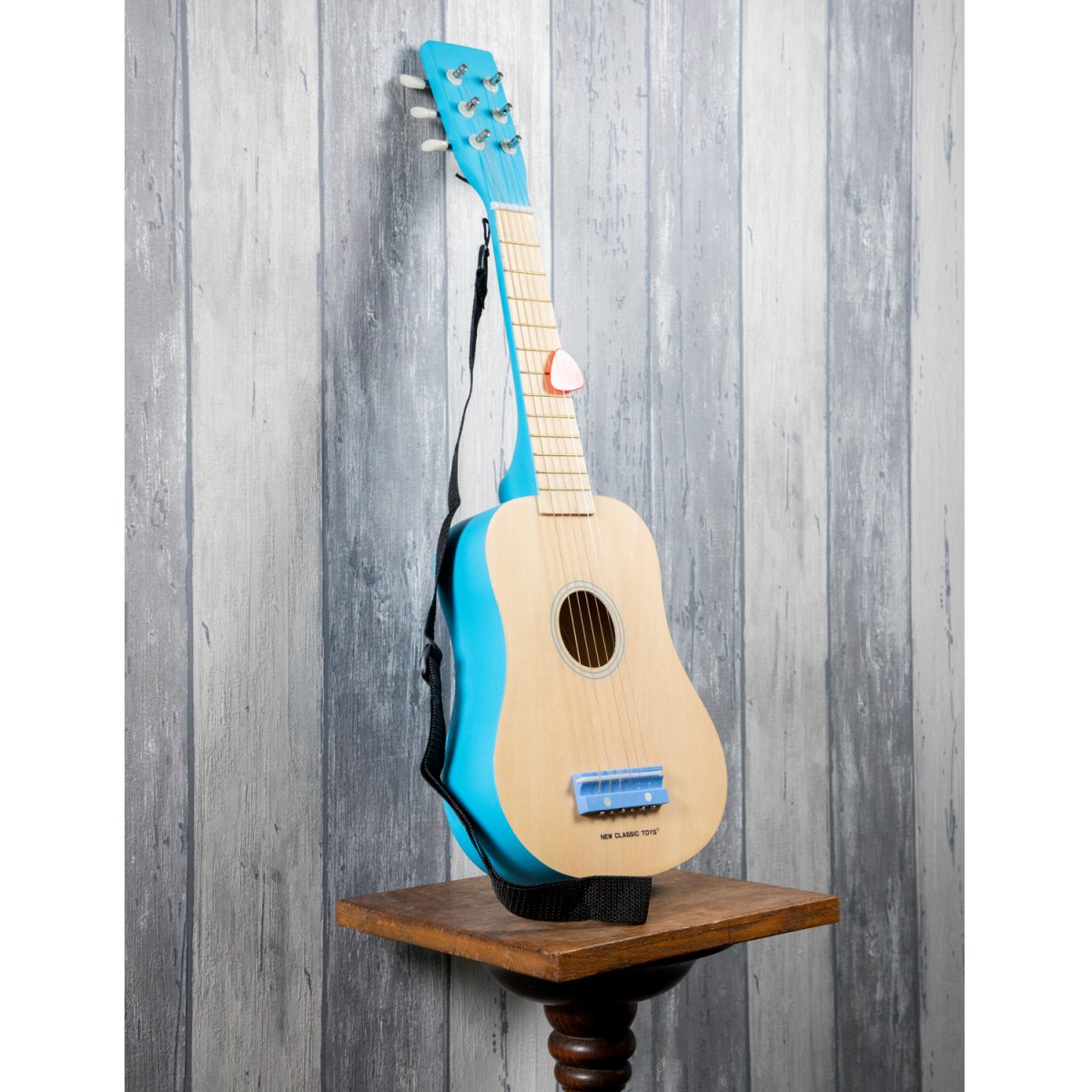 Детская гитара New Classic Toys голубая (10301) - фото 4