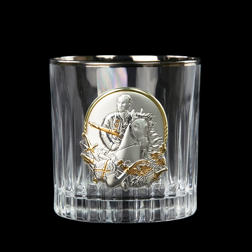 Набір кришталевих склянок Boss Crystal Козаки Gold, 310 мл, 6 предметів (BCR6KGPL) - фото 6