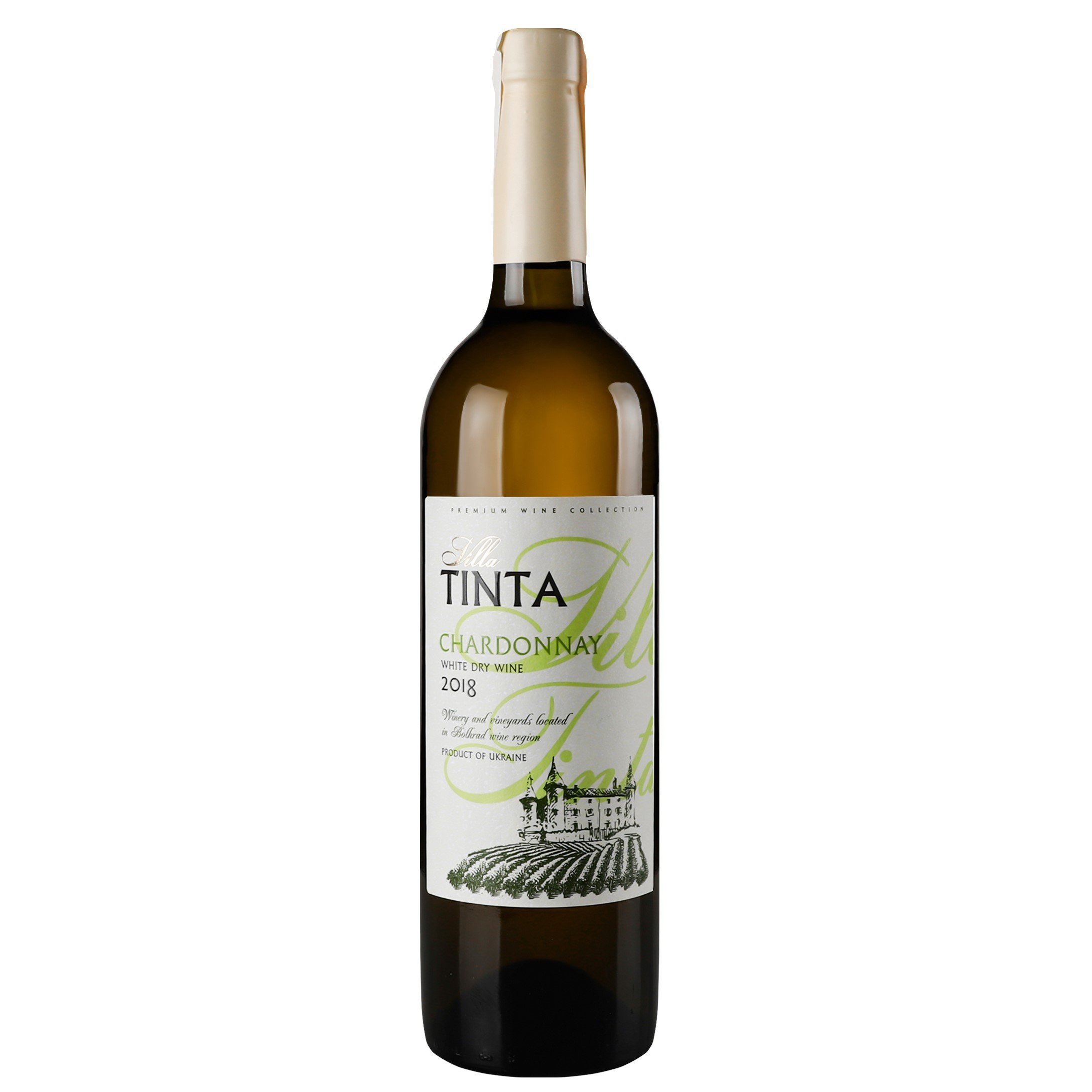 Вино Villa Tinta Chardonnаy, белое сухое, 11-12% 0,75 л (8000018914812) - фото 1