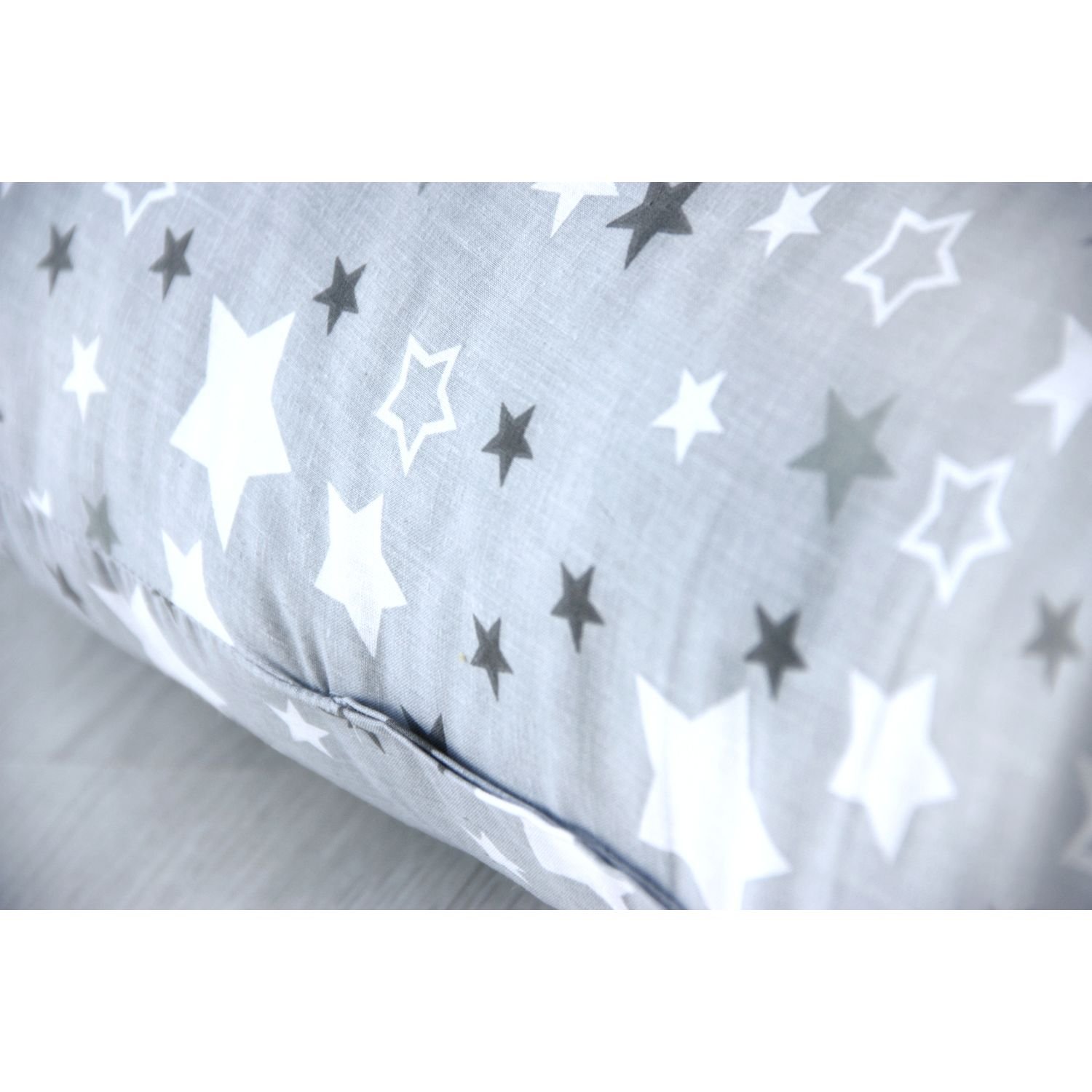 Подушка для вагітних LightHouse Baby Seashell, 340х30 см, сіра (602145) - фото 7