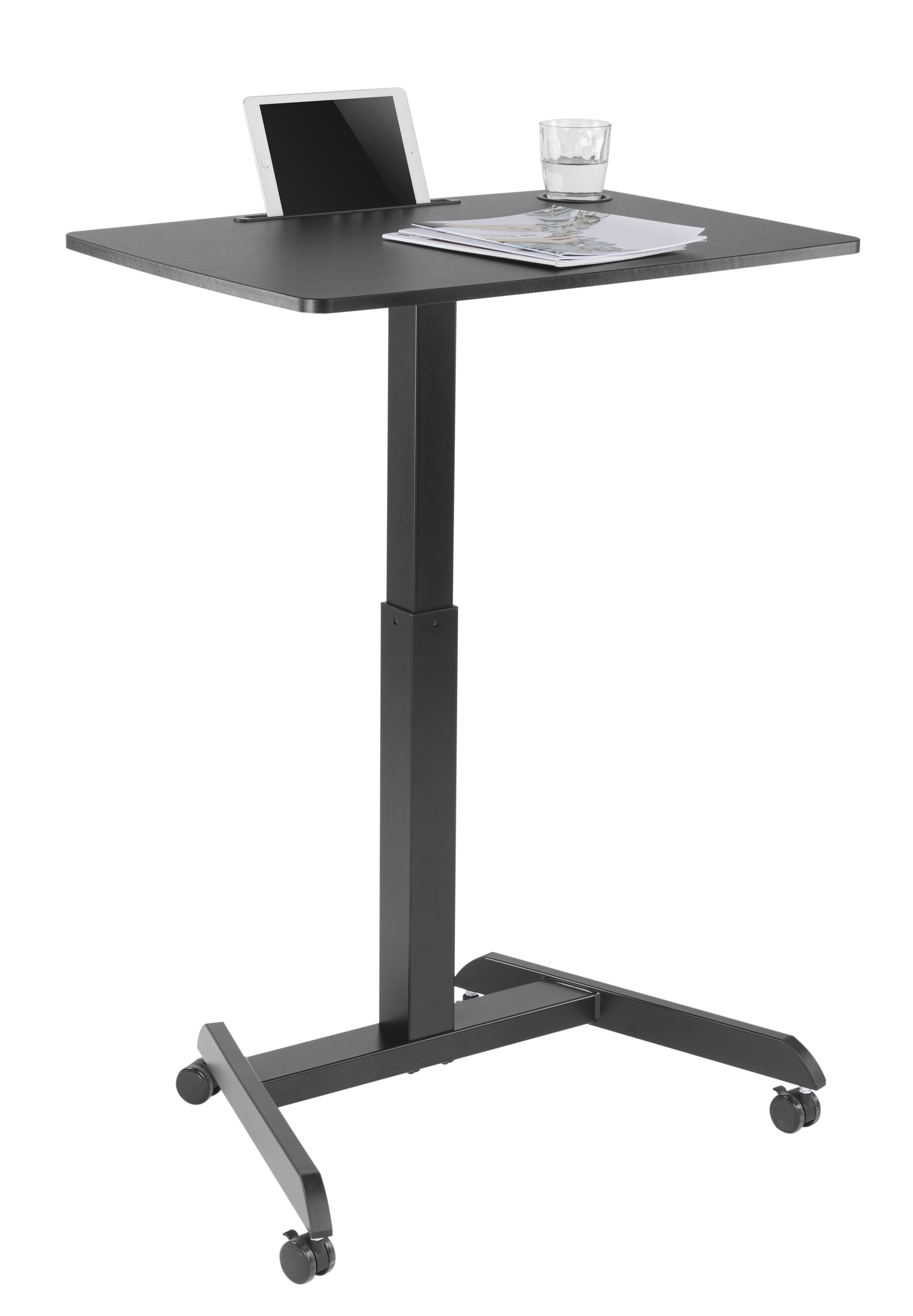 Мобильный рабочий столик OfficePro Black (ODM380B) - фото 5
