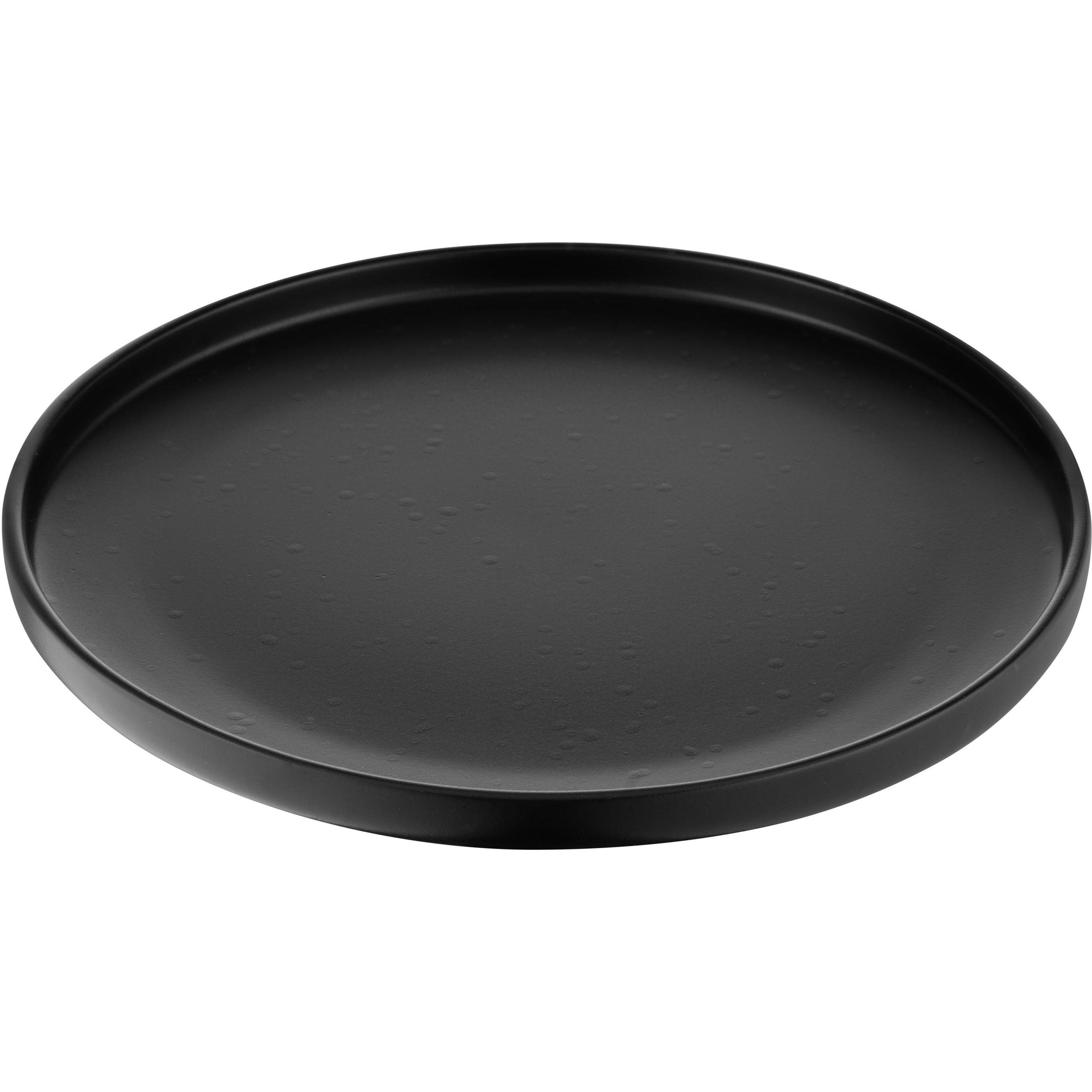 Тарілка обідня Ardesto Trento, 26,5 см, чорна (AR2926TB) - фото 2