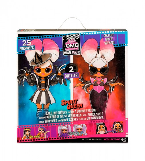 Игровой набор с куклой L.O.L. Surprise O.M.G. Movie Magic Королева Кураж (577928) - фото 6