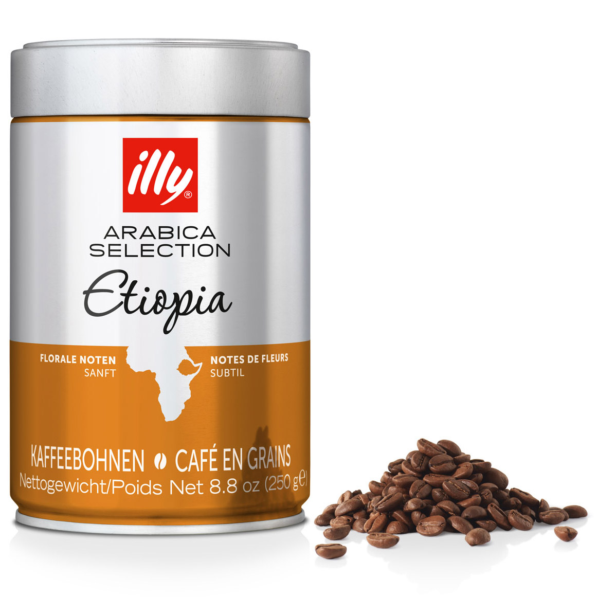Кофе в зернах Illy Monoarabica Ethiopia 250 г - фото 2