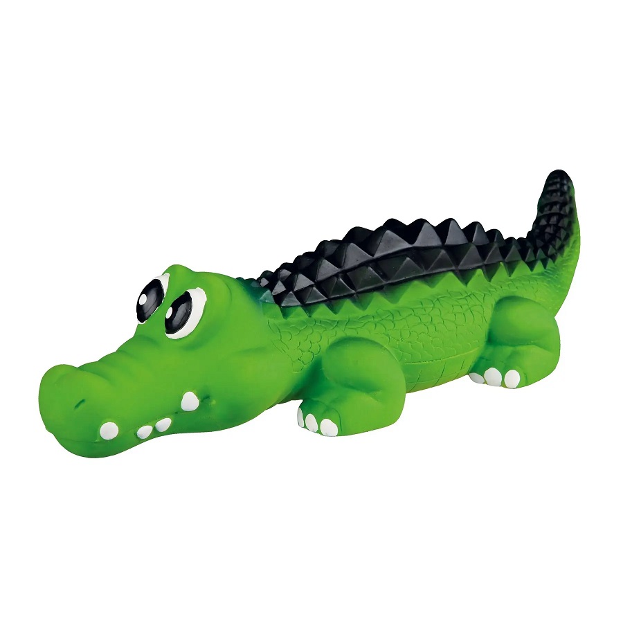 Photos - Dog Toy Trixie Іграшка для собак  Крокодил з пищалкою, 35 см  (3529)