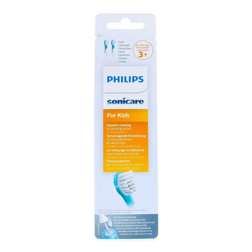 Насадки для зубной щетки Philips Sonicare For Kids 2 шт. (TA020888) - фото 2