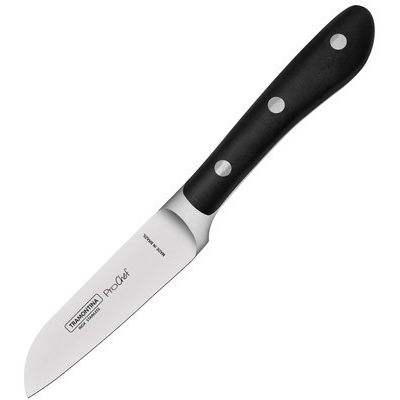 Нож для чистки овощей Tramontina 76 мм Черный 000266818 - фото 1