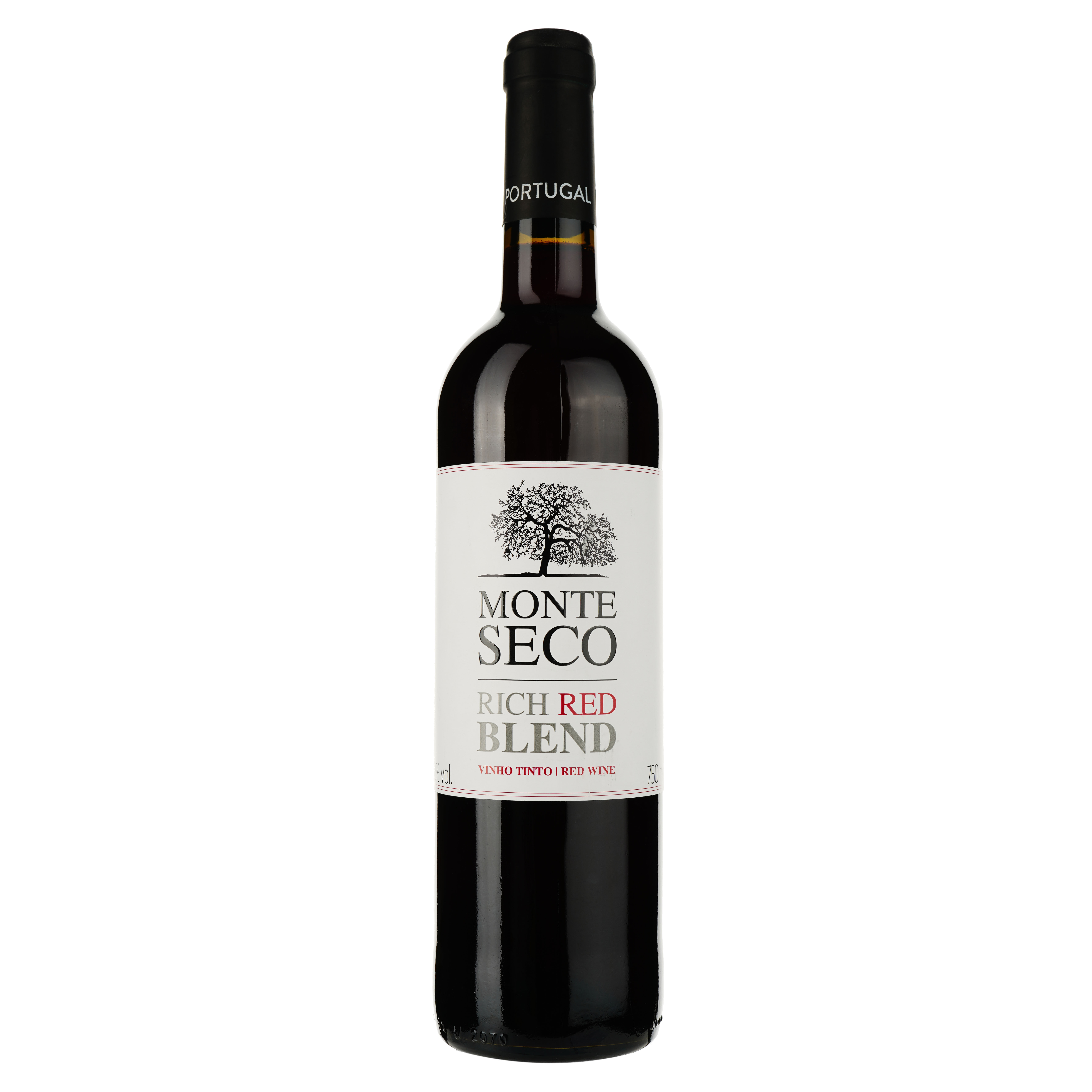 Вино Monte Seco Tinto, красное, сухое, 0.75 л - фото 1