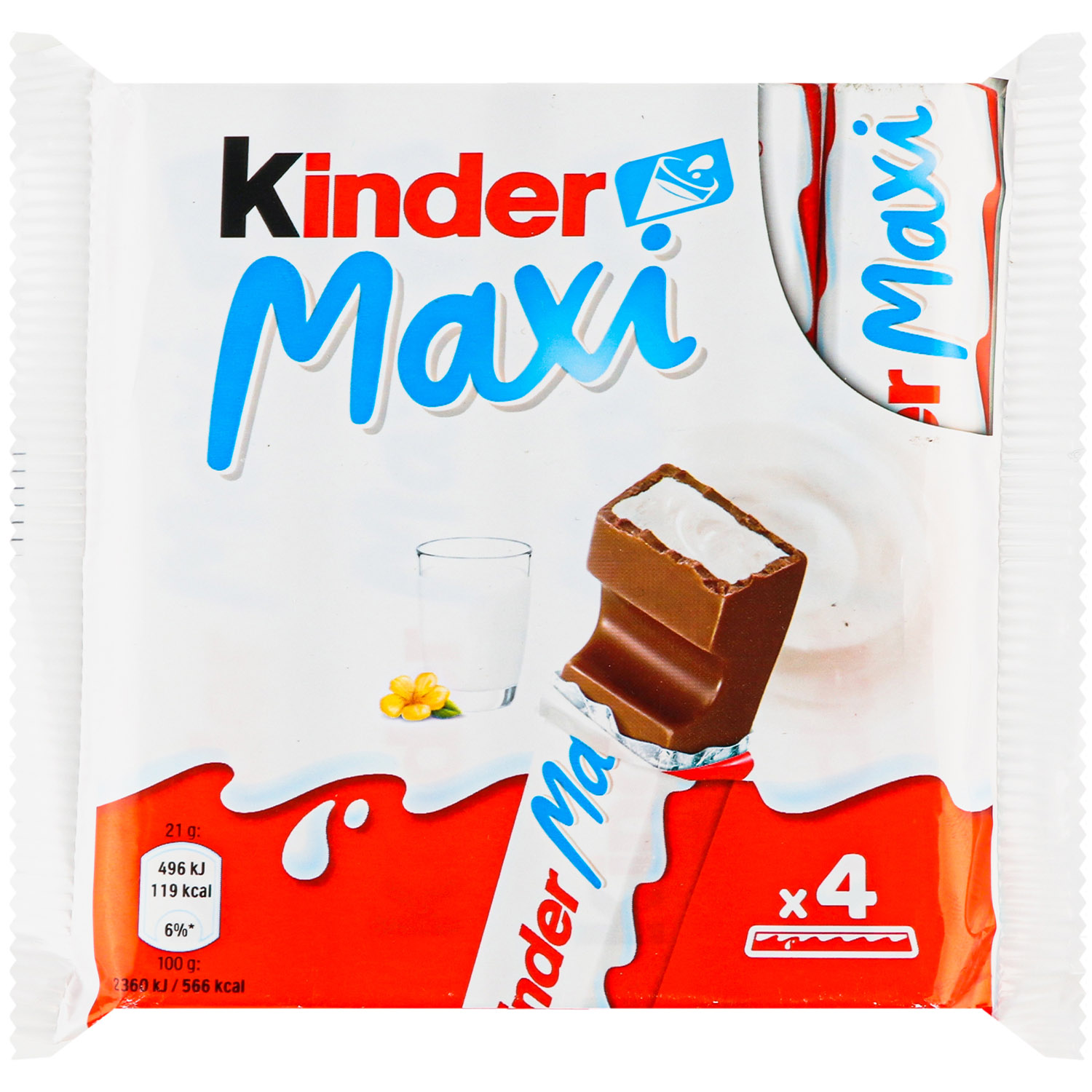 Шоколад Kinder Chocolate Maxi 84 г (717667) - фото 1