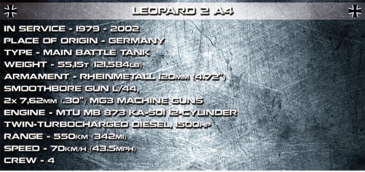 Конструктор Cobi Танк Leopard 2A4, масштаб 1:35, 864 детали (COBI-2618) - фото 12