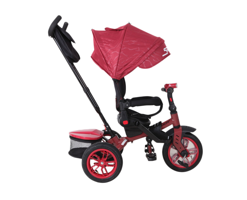Трехколесный велосипед Lorelli (Bertoni) Speedy Air, бордовый (23065) - фото 2