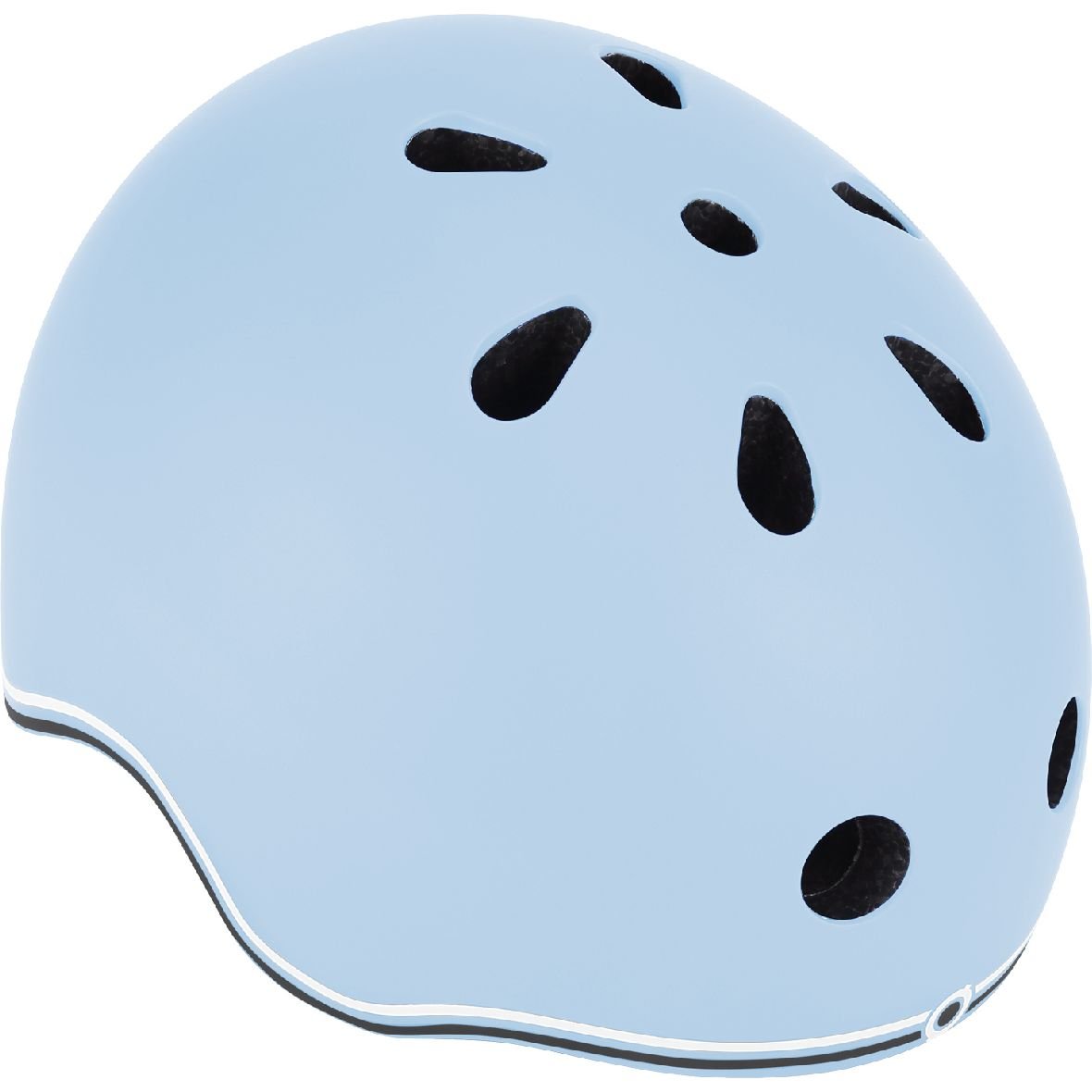 Шлем защитный детский Globber Go Up Lights с фонариком 45-51 см голубой (506-200) - фото 4
