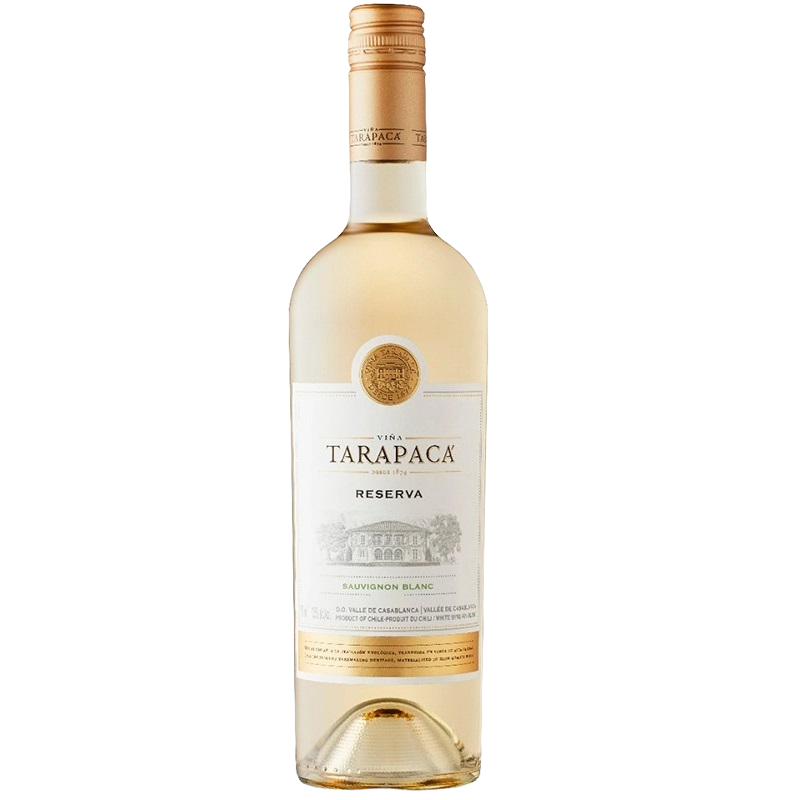 Вино Tarapaca Sauvignon Blanc Reserva, біле, сухе, 12,5%, 0,75 л (4365) - фото 1