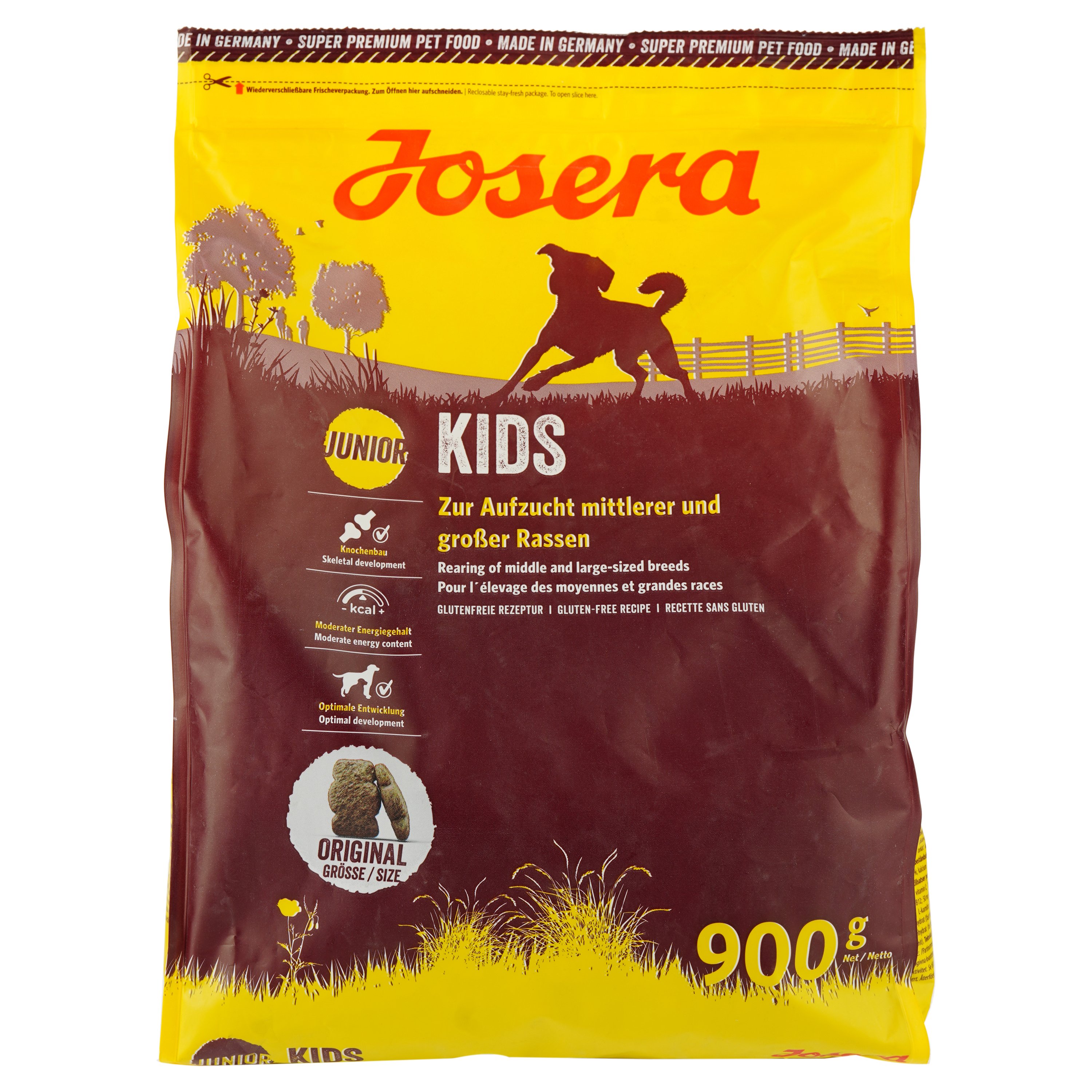 Сухий корм для цуценят Josera Kids, з м'ясом птиці, 0,9 кг - фото 1