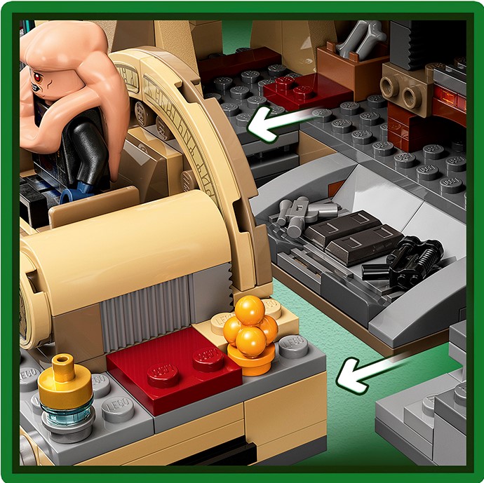 Конструктор LEGO Star Wars Тронний зал Боби Фетта, 732 деталей (75326) - фото 6