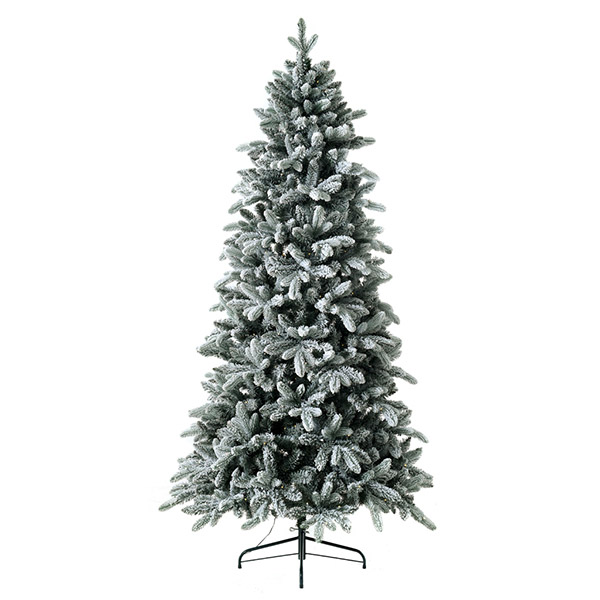 Різдвяна сосна 210 см з LED підсвіткою 370W срібляста (675-010) - фото 1