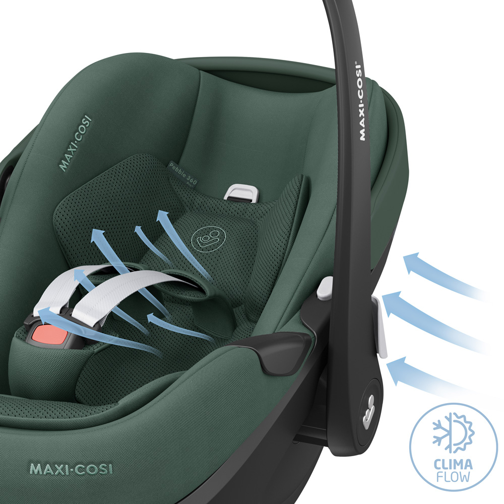 Автокресло MAXI-COSI Pebble 360 ​​Pro2 Essential Green (8052047111) - фото 20