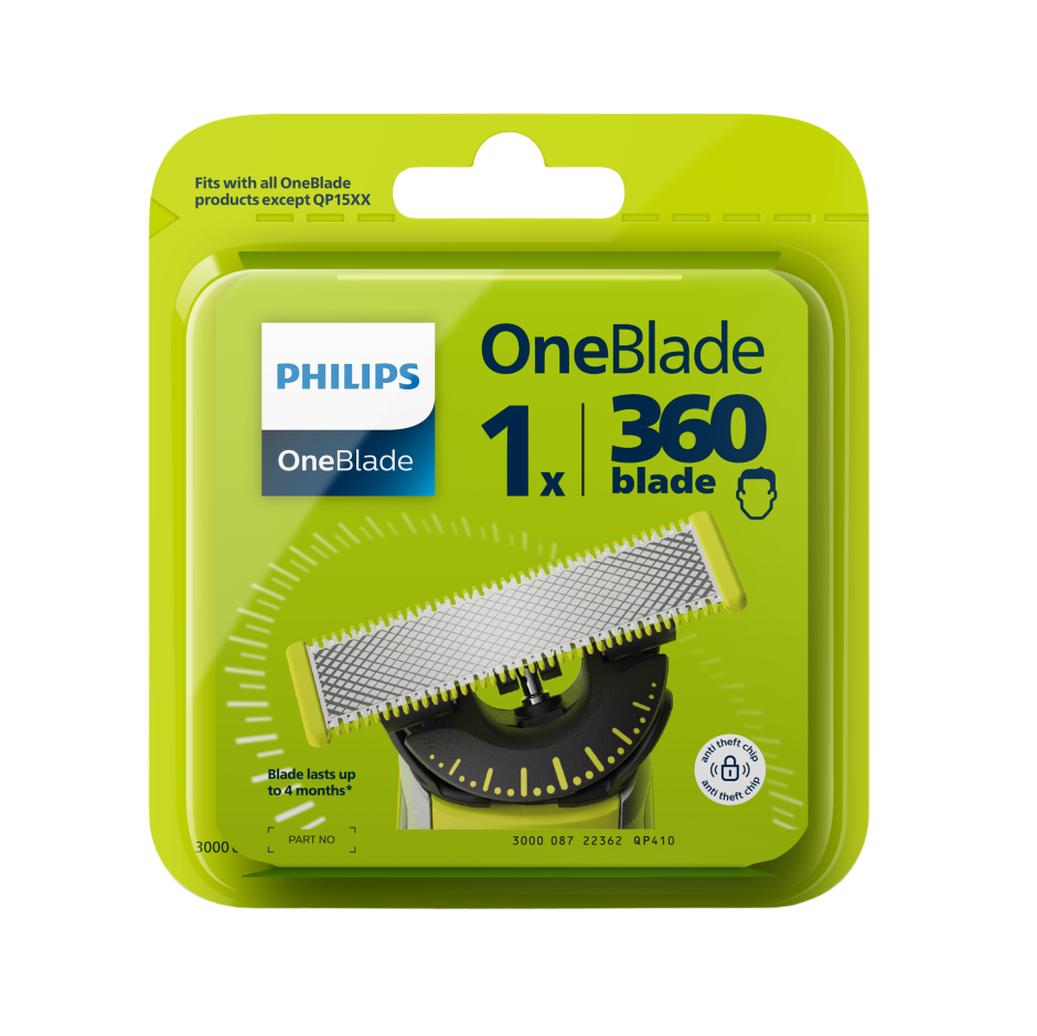 Сменное плавающее лезвие Philips OneBlade (QP410/50) - фото 1