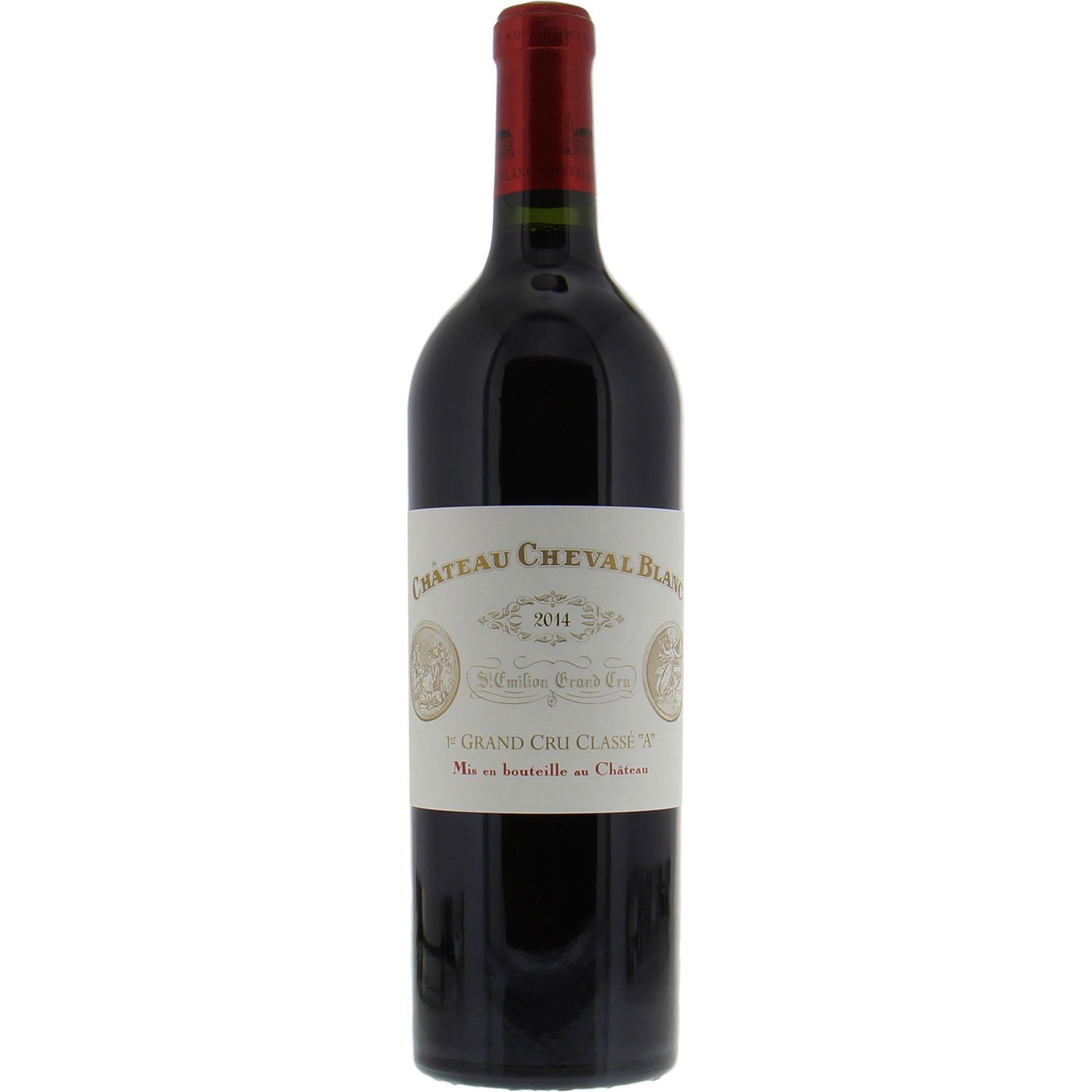 Вино Chateau Cheval Blanc Premier Grand Cru Classe 2014 St Emillion AOC черовне сухе 0.75 л - фото 1