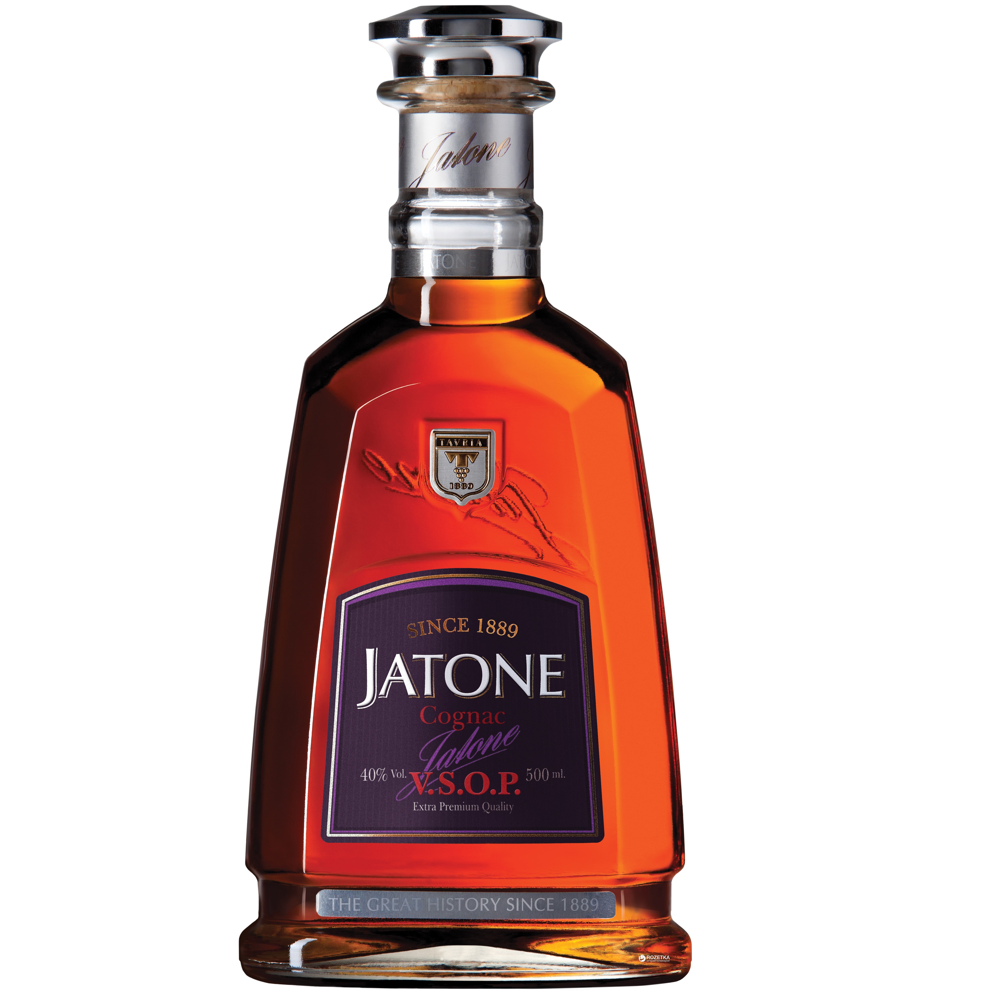 Коньяк України Jatone VSOP, 40%, 0,5 л (463455) - фото 1