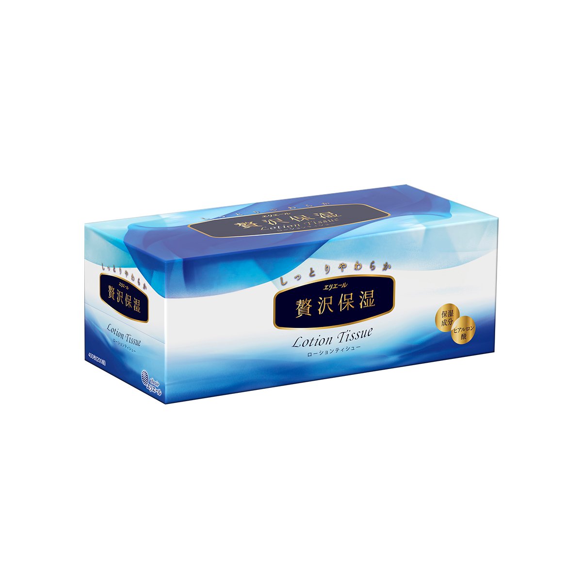 Серветки паперові Elleair Premium lotion, екстра заспокійливі з гліцерином, 200 шт. - фото 1