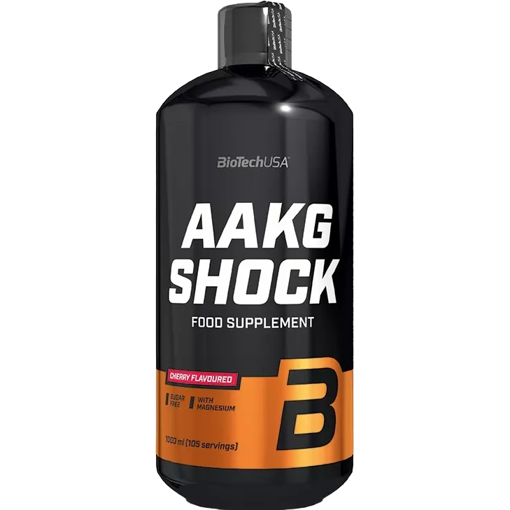 Передтренік BioTech AAKG Shock Cherry 1 л - фото 1