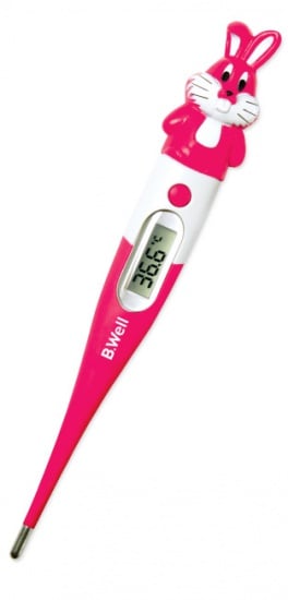 Медичний електронний термометр B. Well WT-06 Кролик, рожевий (WT-06 flex) - фото 1