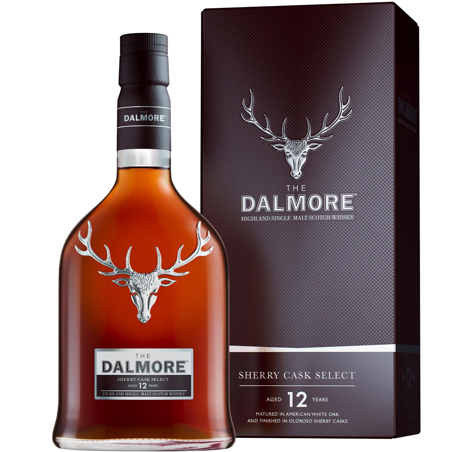 Виски Dalmore 12 yo Sherry Cask Select Single Malt Scotch Whisky 43% 0.75 л - фото 1