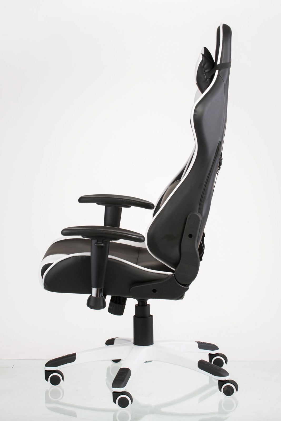 Геймерське крісло Special4You ExtremeRace чорно-біле (E4770) - фото 2
