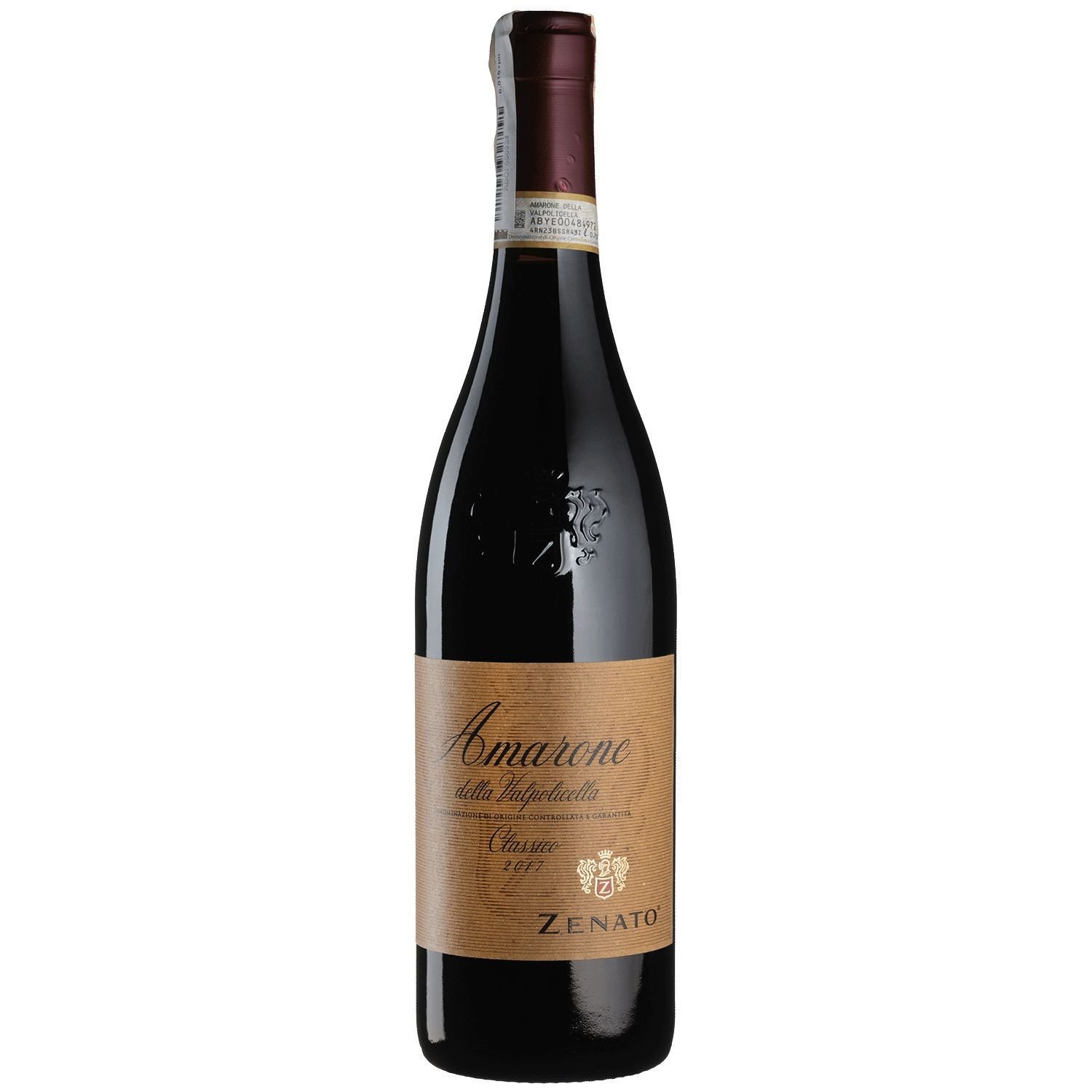 Вино Zenato Amarone della Valpolicella Classico 2017, красное, сухое, 0,75 л - фото 1