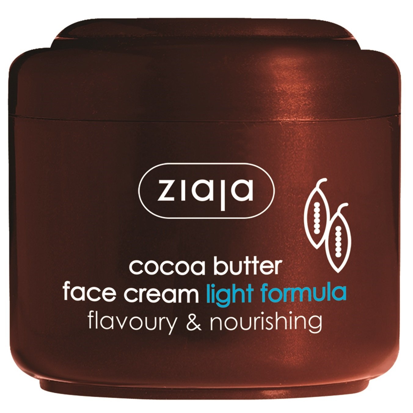 Крем для обличчя Ziaja Олія какао, легка формула, 100 мл (15775) - фото 1