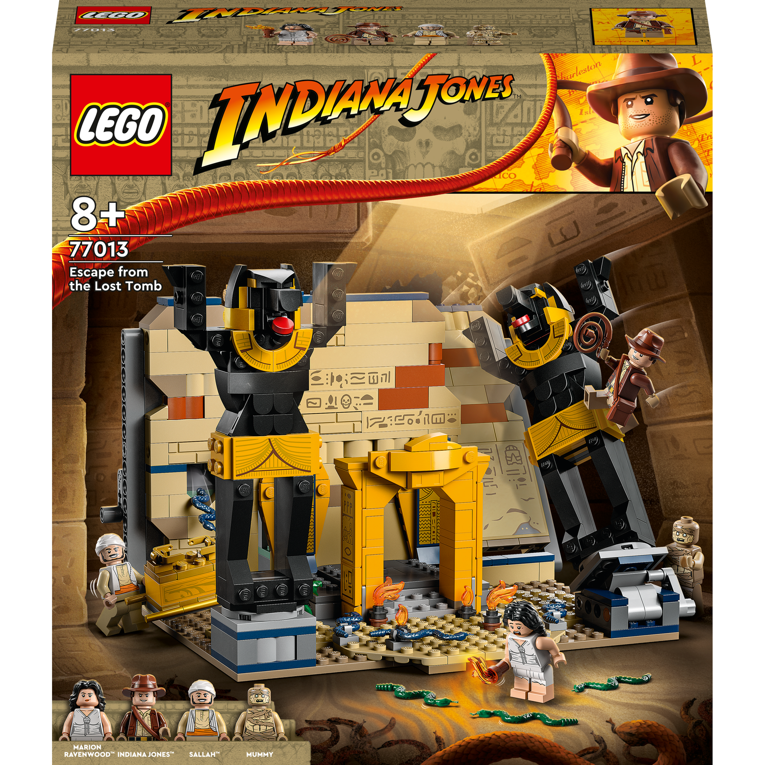 Конструктор LEGO Indiana Jones Бегство из потерянной гробницы, 600 деталей (77013) - фото 1