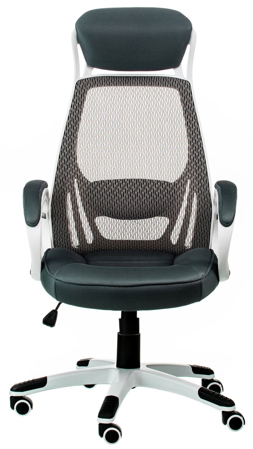 Кресло офисное Special4you Briz серый с белым (E0888) - фото 2