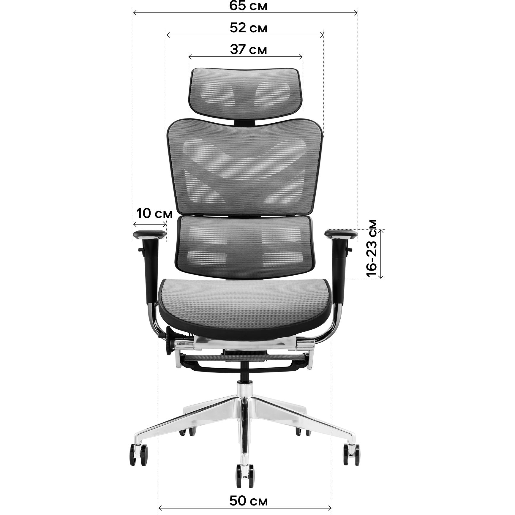 Офісне крісло GT Racer X-702L (W-82), червоне (X-702L Red (W-82)) - фото 8