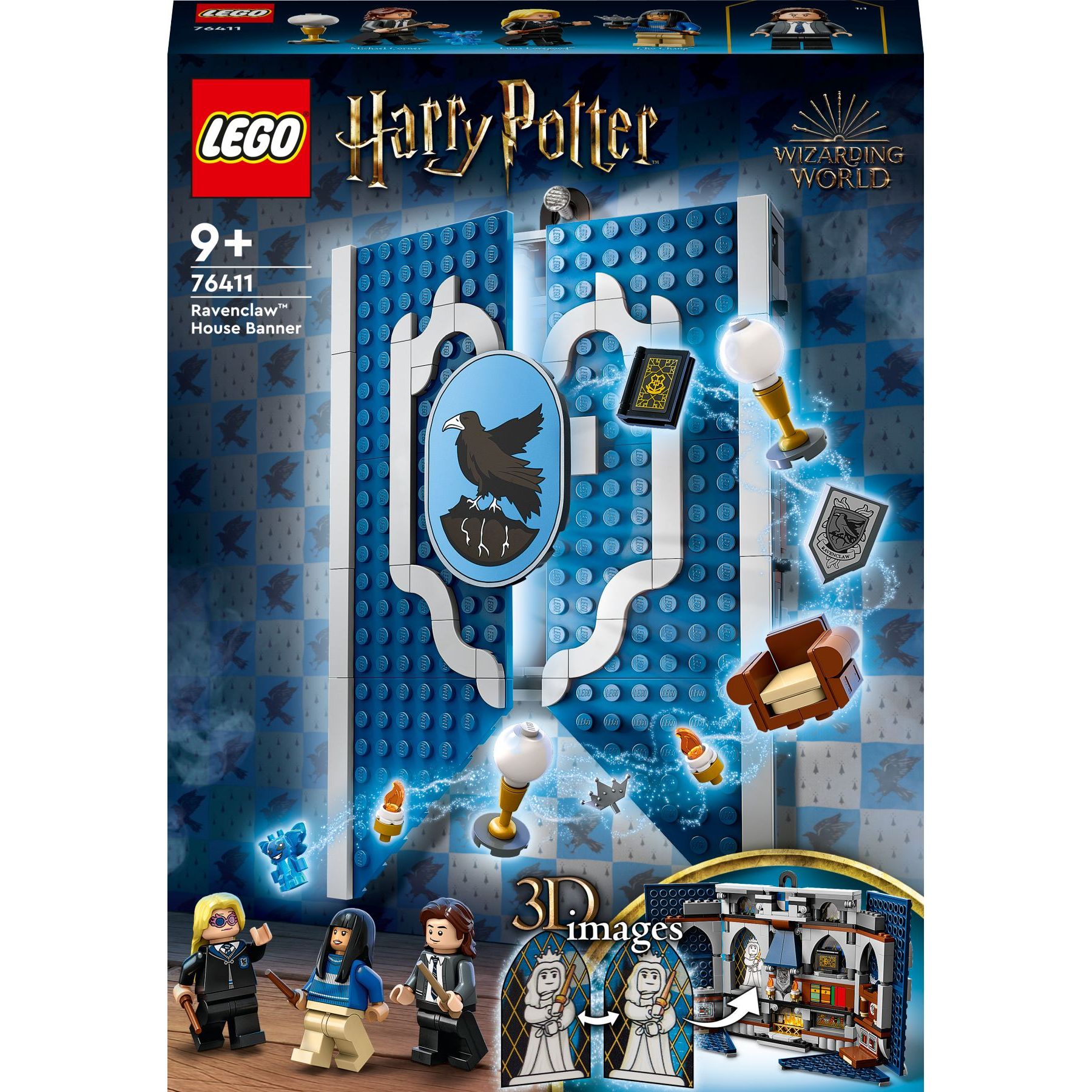 Конструктор LEGO Harry Potter Флаг общежития Рейвенклов, 305 деталей (76411) - фото 2