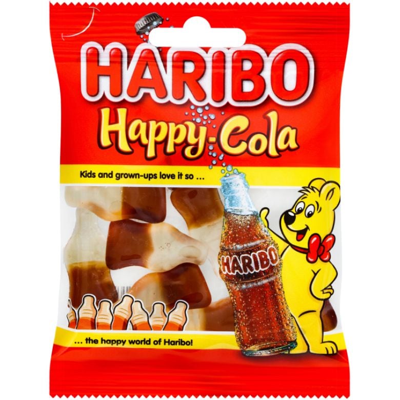 Желейні цукерки Haribo Happy-Cola, 35 г - фото 1