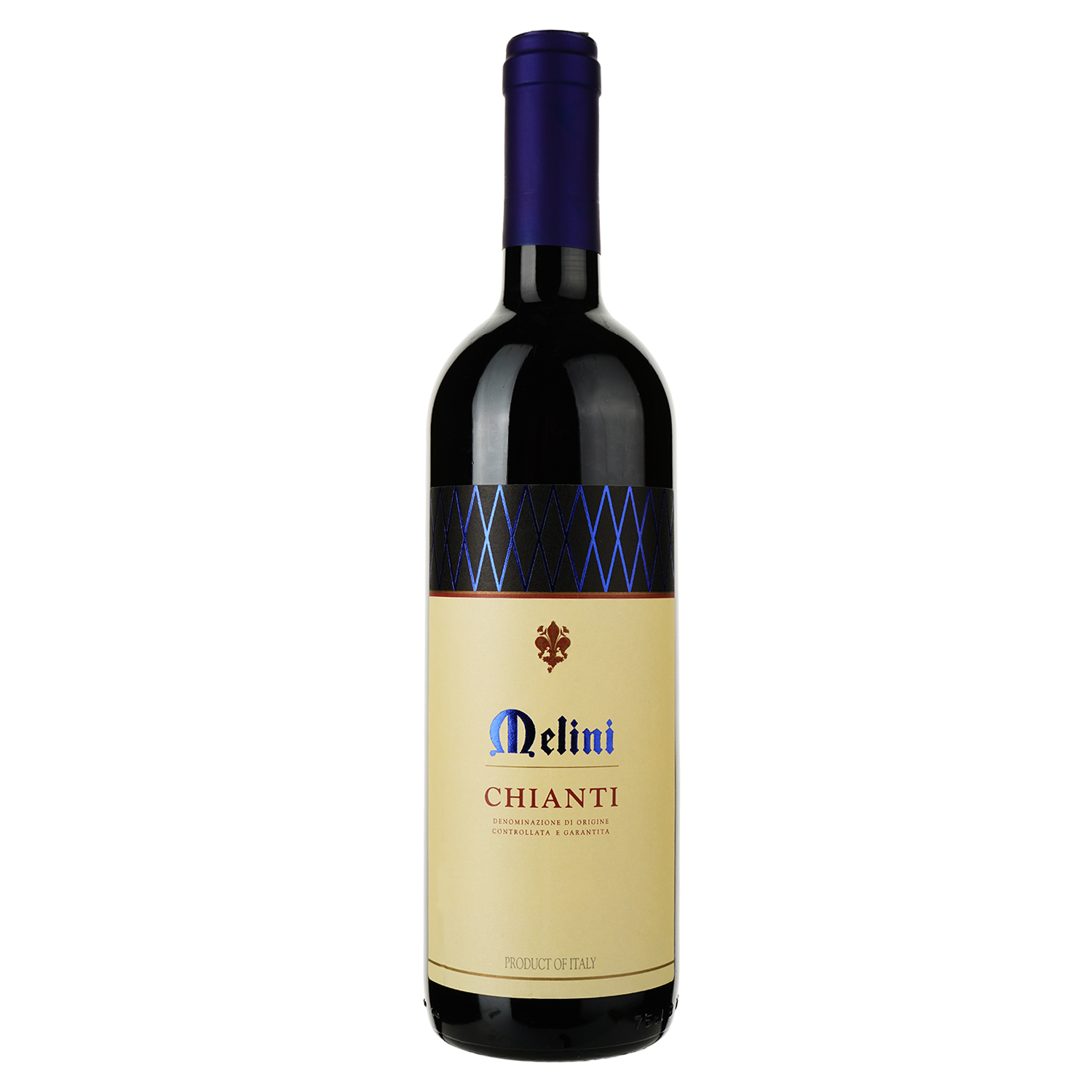 Вино Melini Chianti DOCG Marca Blu, красное, сухое, 0,75 л - фото 1